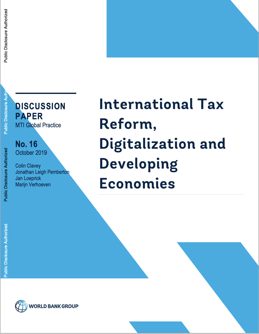 International Tax Reform, Digitalization And Developing Economies
